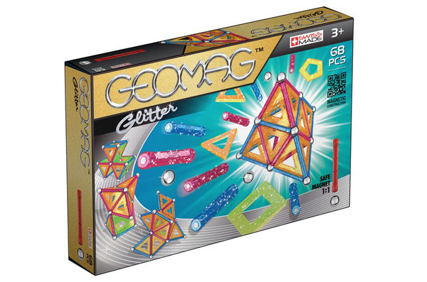 GeoMag - Glitter 68 | KidzInc Australia | Online Educational Toy Store