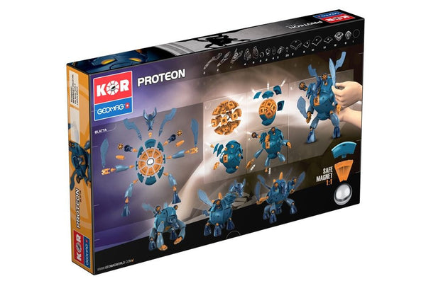 GeoMag KOR Proteon Blatta (103 Pieces) | KidzInc Australia | Online Educational Toy Store
