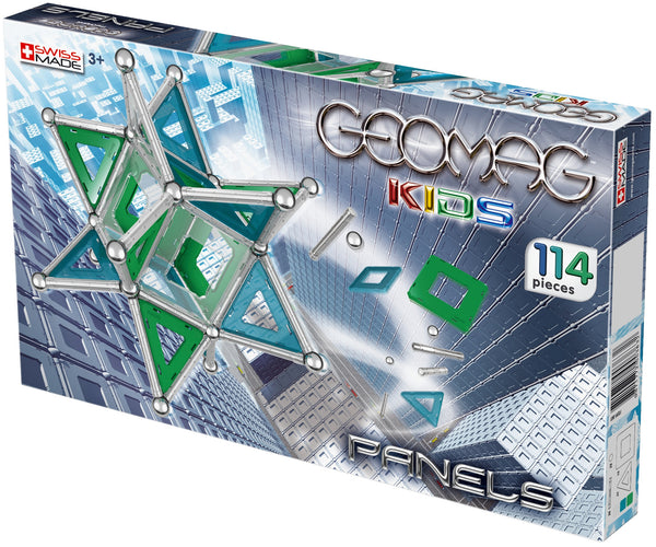 GeoMag Kids Panels 114 Pieces | KidzInc Australia | Online Educational Toy Store