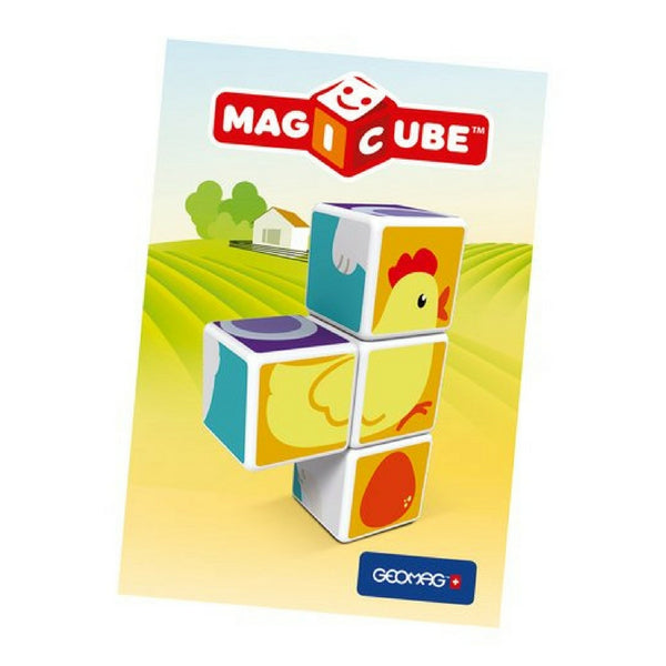 GeoMag - MagiCube Animal Friends | KidzInc Australia | Online Educational Toy Store