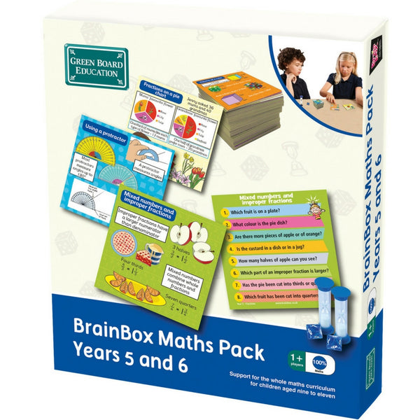 Green Board Education - BrainBox Maths Pack Years 5 and 6 | KidzInc Australia | Online Educational Toy Store