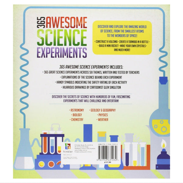 Hinkler Books - 365 Awesome Science Experiments | KidzInc Australia | Online Educational Toy Store