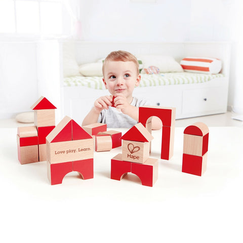 Hape - Wooden Blocks 30th Anniversary Limited Edition | KidzInc Australia | Online Educational Toy Store