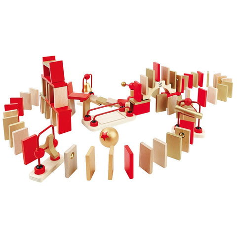 Hape - Dynamo Dominoes Building Kit 30th Anniversary 2016 Limited Edition | KidzInc Australia | Online Educational Toy Store