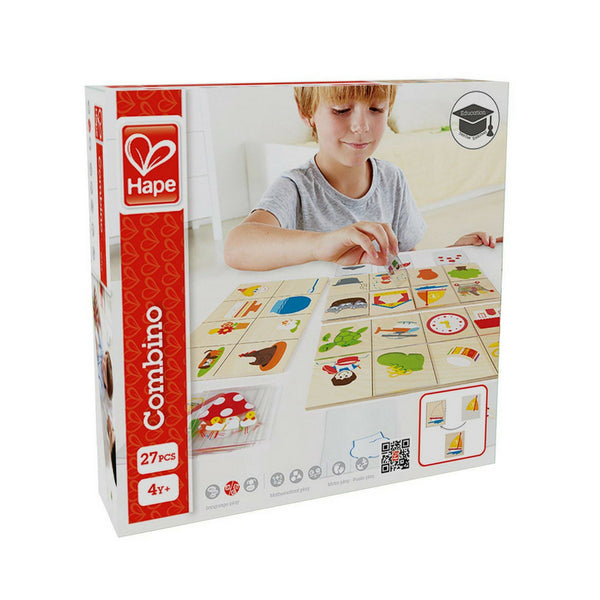 Hape - Combino Wooden Card Learning Game