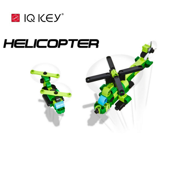 IQ Key - Builder Block Helicopter | KidzInc Australia | Online Educational Toy Store