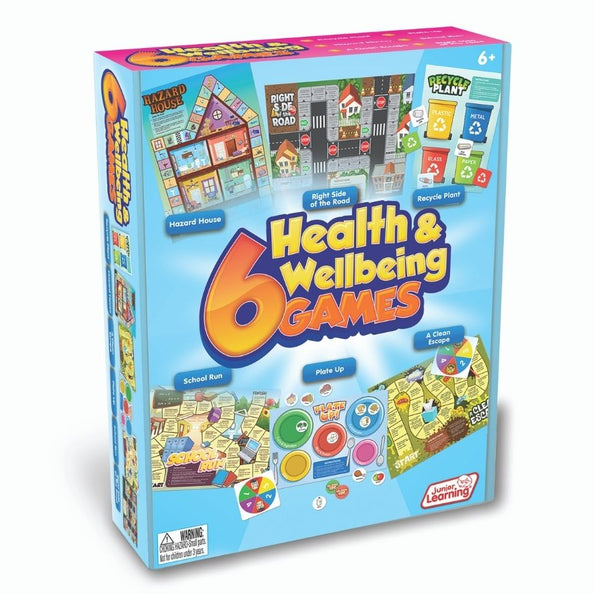 Junior Learning 6 Health and Wellbeing Games| KidzInc Australia Online