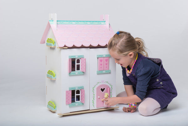 Le Toy Van - Sweetheart Cottage Doll House (with Furniture) | KidzInc Australia | Online Educational Toy Store