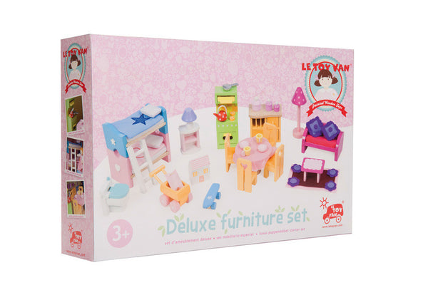 Le Toy Van - Deluxe Starter Furniture Set | KidzInc Australia | Online Educational Toy Store