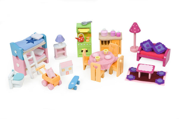 Le Toy Van - Deluxe Starter Furniture Set | KidzInc Australia | Online Educational Toy Store