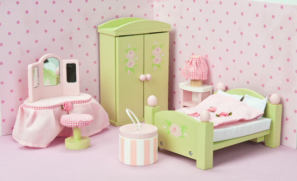 Le Toy Van - Daisy Lane Master Bedroom | KidzInc Australia | Online Educational Toy Store