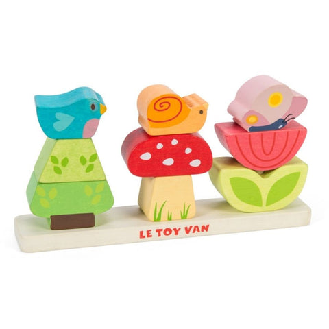 Le Toy Van Petilou My Stacking Garden|Toddler Educational Toys KidzInc