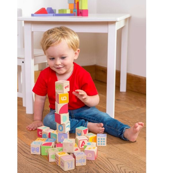 Le Toy Van Petilou ABC Wooden Blocks | KidzInc Australia | Online Toys 6