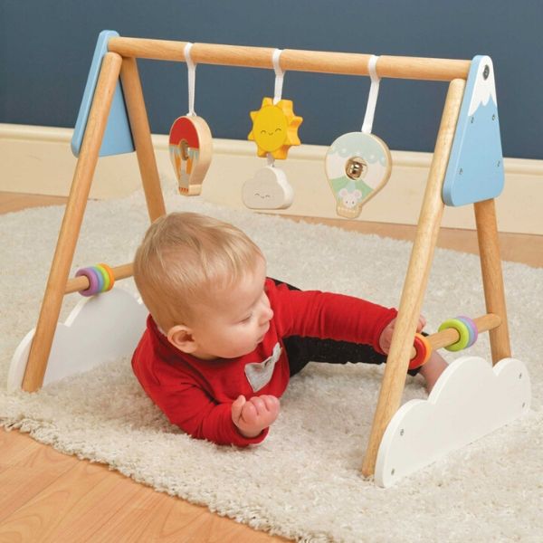 Le Toy Van Petilou Wooden Baby Gym | Baby Toys | KidzInc Australia