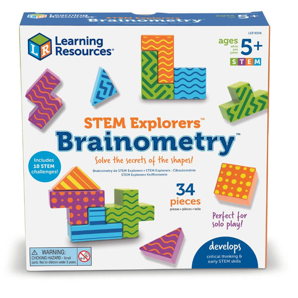 Learning Resources STEM Explorers Brainometry Puzzle Game | KidzInc Australia