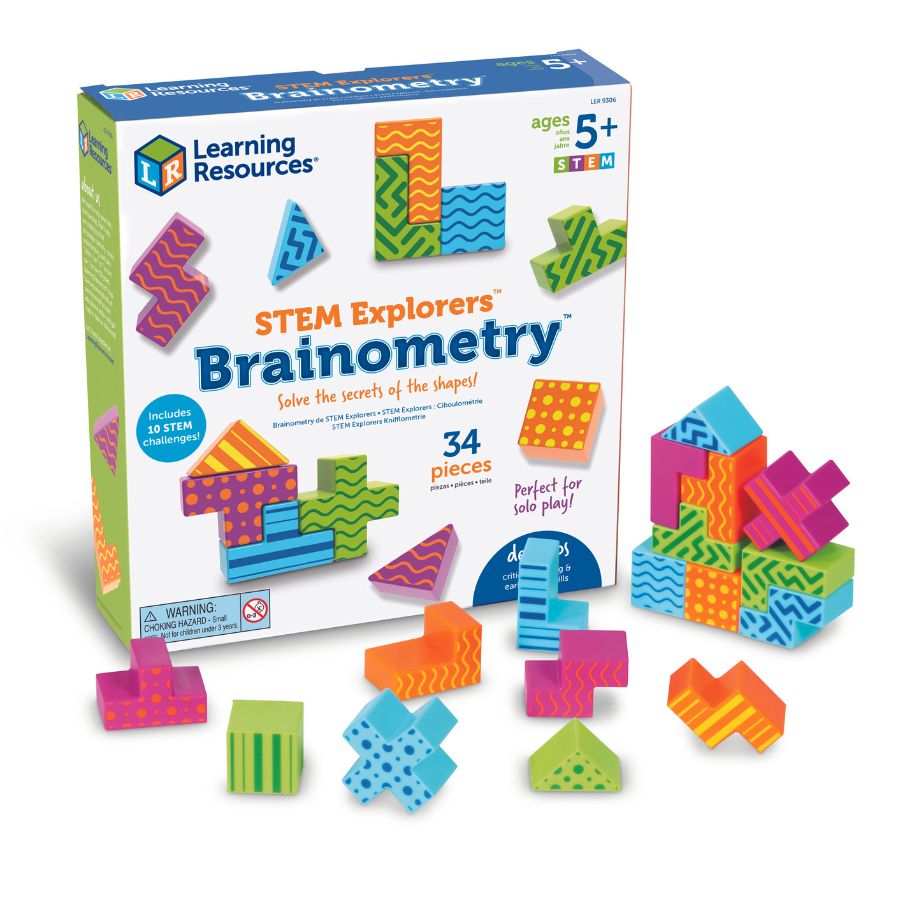 Learning Resources STEM Explorers Brainometry Puzzle Game | KidzInc