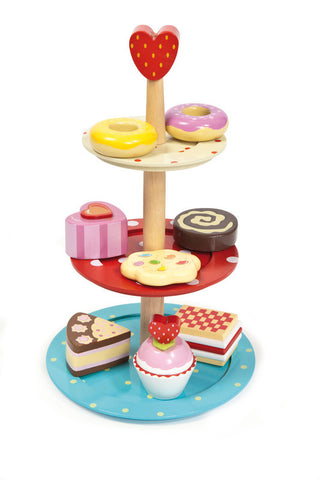 Le Toy Van - Cake Stand Set | KidzInc Australia | Online Educational Toy Store
