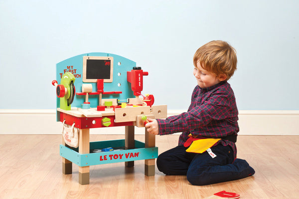 Le Toy Van - My First Tool Bench | KidzInc Australia | Online Educational Toy Store