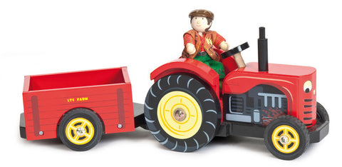 Le Toy Van - Bertie's Tractor | KidzInc Australia | Online Educational Toy Store