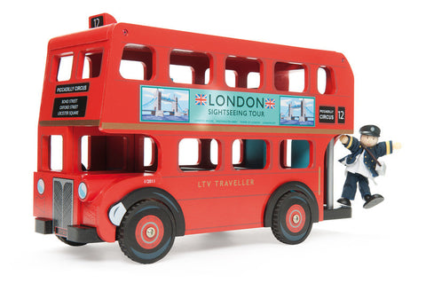 Le Toy Van - London Bus with Driver | KidzInc Australia | Online Educational Toy Store