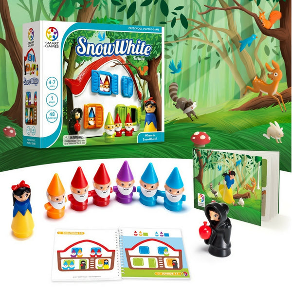 Smart Games - Snow White Deluxe Game | KidzInc Australia | Online Educational Toy Store