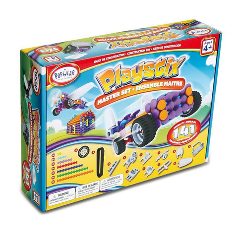 Popular Playthings - Playstix Master Set 141 Pieces | KidzInc Australia | Online Educational Toy Store