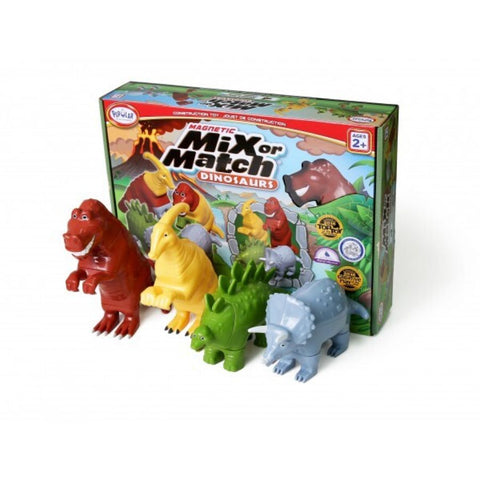 Popular Playthings Magnetic Mix or Match Animals Dinosaurs | KidzInc Australia | Online Educational Toys