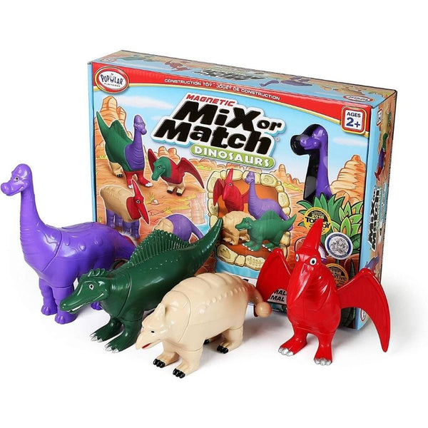 Popular Playthings Magnetic Mix or Match Dinosaurs | KidzInc Australia