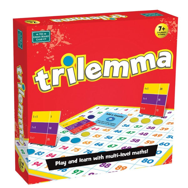 Green Board Education Trilemma Maths Game | KidzInc Australia | Educational Toys Online