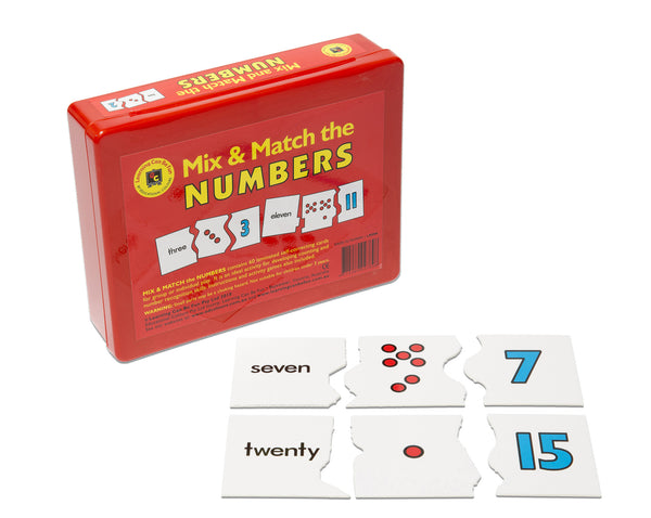 Learning Can Be Fun - Mix and Match The Numbers | KidzInc Australia | Online Educational Toy Store
