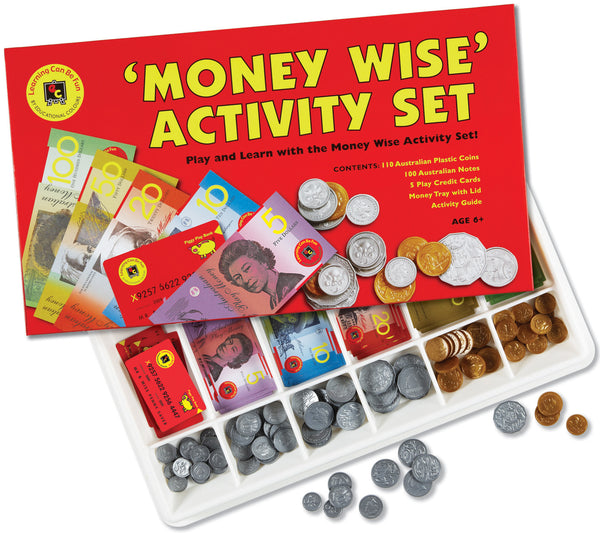 Learning Can Be Fun - Money Wise Activity Set | KidzInc Australia | Online Educational Toy Store