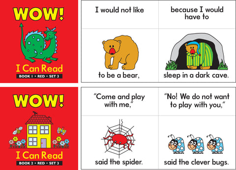 Learning Can Be Fun - WOW! I Can Read Set 3 | KidzInc Australia | Online Educational Toy Store