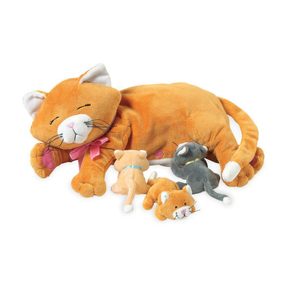 Manhattan Toy - Nursing Nana Dog Plush Toy | KidzInc Australia | Online Educational Toy Store
