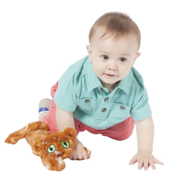 Manhattan Toy Company Ginger the Lavish Lanky Cat Plush Toy | KidzInc Australia | Educational Toys Online 2
