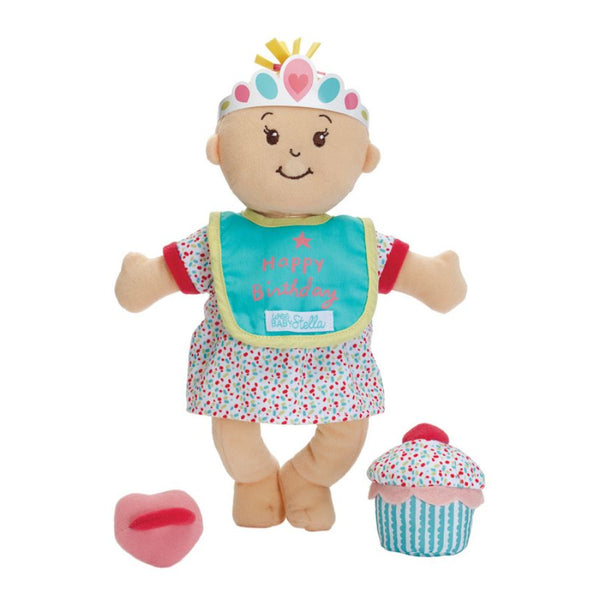 Manhattan Toy Wee Baby Stella Sweet Scents Birthday Set Plush Toy | KidzInc Australia | Online Educational Toys