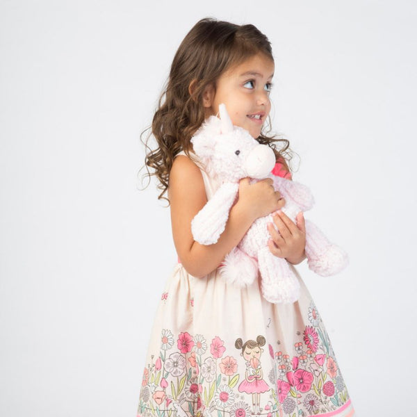 Manhattan Toy Company Adorables Petals Unicorn Plush Toy | KidzInc Australia 3