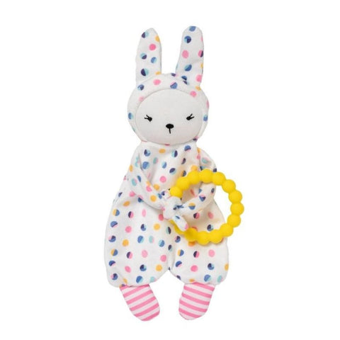 Manhattan Toy Company Cherry Blossom Baby Bunny Blankie | Baby Toys | KidzInc Australia