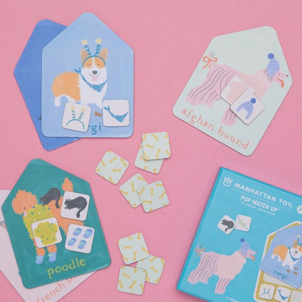 Manhattan Toy Company Pup Match Up Game for Preschoolers | KidzInc 4
