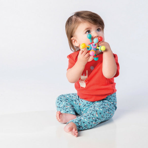 Manhattan Toy - Atom Teether Toy | KidzInc Australia | Online Educational Toy Store