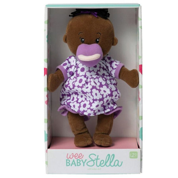 Manhattan Toy Wee Baby Stella Brown Doll | Diversity Toys Kids | KidzInc Australia