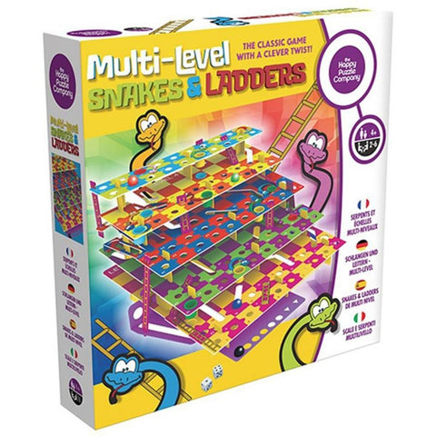 The Happy Puzzle Company Multi-Level Snakes and Ladders Game | KidzInc