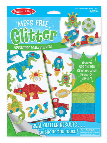 Melissa & Doug - Mess Free Glitter: Adventure Foam | KidzInc Australia | Online Educational Toy Store