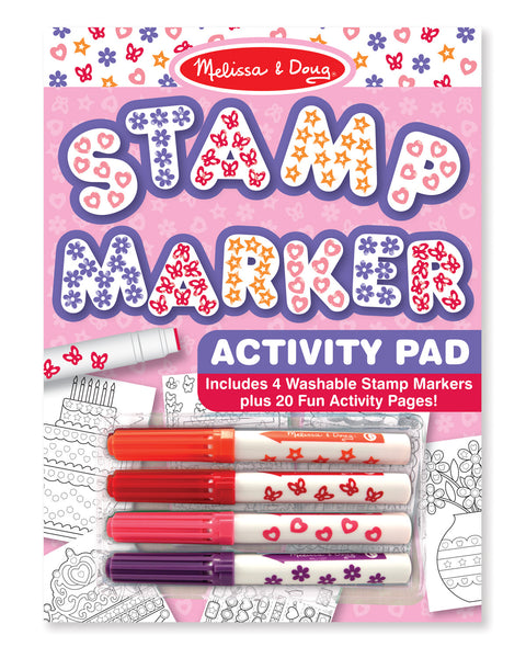 Melissa & Doug Stamp Marker Activity Pad, Pink