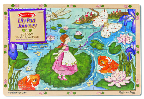 Melissa & Doug Puzzle 96 Pieces - Lily Pad Journey | KidzInc Australia | Online Educational Toy Store
