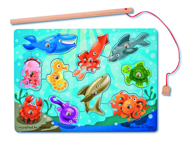 Melissa & Doug - Fishing Magnetic Puzzle Game | KidzInc Australia | Online Educational Toy Store
