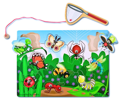 Melissa & Doug - Bug-Catching Magnetic Puzzle Game | KidzInc Australia | Online Educational Toy Store