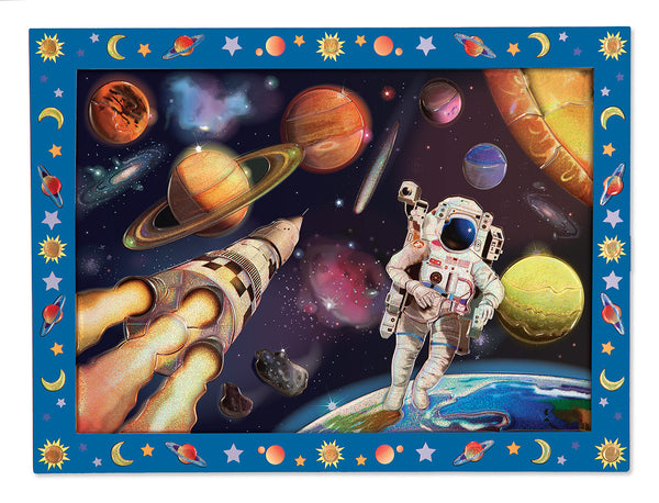Melissa & Doug - Peel & Press Sticker - Space Mission | KidzInc Australia | Online Educational Toy Store