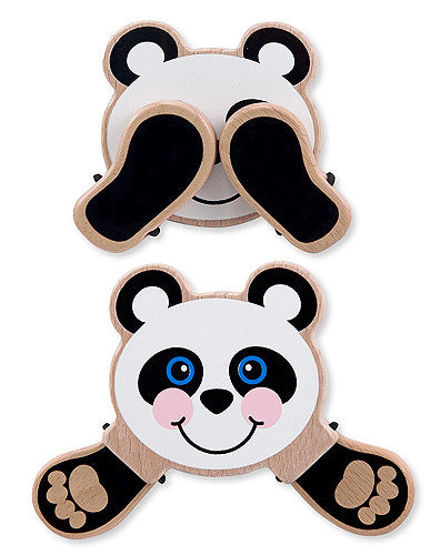 Melissa & Doug - Peek-a-Boo Panda | KidzInc Australia | Online Educational Toy Store