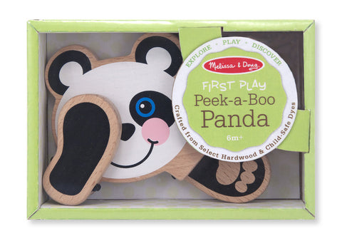 Melissa & Doug - Peek-a-Boo Panda | KidzInc Australia | Online Educational Toy Store