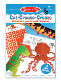 Melissa & Doug - Cut-Crease-Create - Blue | KidzInc Australia | Online Educational Toy Store